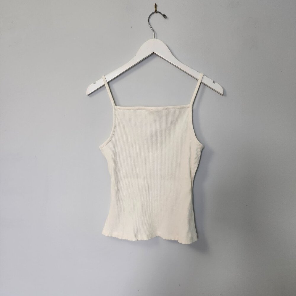& OTHER STORIES | White Ribbed Tank - Picture 3 of 10
